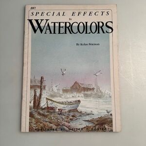 Walter Foster Special Effects in Watercolor Art Instruction Book